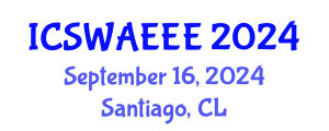 International Conference on Soil, Water, Air, Energy, Ecology and Environment (ICSWAEEE) September 16, 2024 - Santiago, Chile