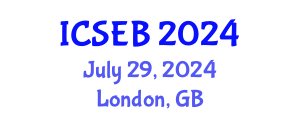 International Conference on Solar Energy and Buildings (ICSEB) July 29, 2024 - London, United Kingdom