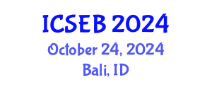 International Conference on Solar Energy and Buildings (ICSEB) October 24, 2024 - Bali, Indonesia