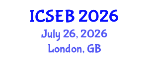 International Conference on Solar Energy and Buildings (ICSEB) July 26, 2026 - London, United Kingdom