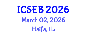 International Conference on Solar Energy and Buildings (ICSEB) March 02, 2026 - Haifa, Israel International Conference on Solar Energy and Buildings (ICSEB) March 02, 2026 - Haifa, Israel