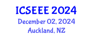 International Conference on Solar Energy and Energy Efficiency (ICSEEE) December 02, 2024 - Auckland, New Zealand