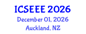 International Conference on Solar Energy and Energy Efficiency (ICSEEE) December 01, 2026 - Auckland, New Zealand International Conference on Solar Energy and Energy Efficiency (ICSEEE) December 01, 2026 - Auckland, New Zealand