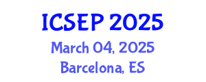 International Conference on Solar Energy and Photovoltaics (ICSEP) March 04, 2025 - Barcelona, Spain