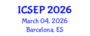 International Conference on Solar Energy and Photovoltaics (ICSEP) March 04, 2026 - Barcelona, Spain
