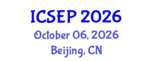 International Conference on Solar Energy and Photovoltaics (ICSEP) October 06, 2026 - Beijing, China