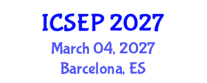 International Conference on Solar Energy and Photovoltaics (ICSEP) March 04, 2027 - Barcelona, Spain International Conference on Solar Energy and Photovoltaics (ICSEP) March 04, 2027 - Barcelona, Spain