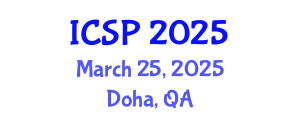International Conference on Solar Power (ICSP) March 25, 2025 - Doha, Qatar