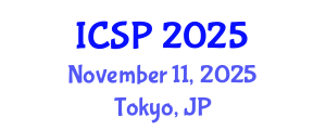 International Conference on Solar Power (ICSP) November 11, 2025 - Tokyo, Japan