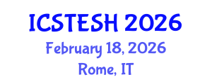 International Conference on Solar Thermal Energy and Solar Heating (ICSTESH) February 18, 2026 - Rome, Italy