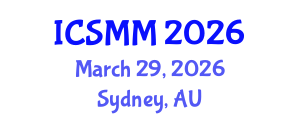 International Conference on Solid Mechanics and Materials (ICSMM) March 29, 2026 - Sydney, Australia