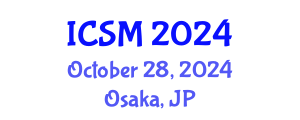 International Conference on Solid Mechanics (ICSM) October 28, 2024 - Osaka, Japan