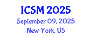 International Conference on Solid Mechanics (ICSM) September 09, 2025 - New York, United States