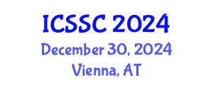International Conference on Solid State Chemistry (ICSSC) December 30, 2024 - Vienna, Austria