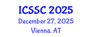 International Conference on Solid State Chemistry (ICSSC) December 27, 2025 - Vienna, Austria