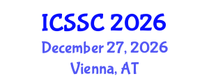 International Conference on Solid State Chemistry (ICSSC) December 27, 2026 - Vienna, Austria International Conference on Solid State Chemistry (ICSSC) December 27, 2026 - Vienna, Austria