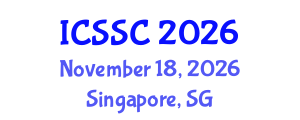 International Conference on Solid State Chemistry (ICSSC) November 18, 2026 - Singapore, Singapore