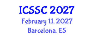 International Conference on Solid State Chemistry (ICSSC) February 11, 2027 - Barcelona, Spain