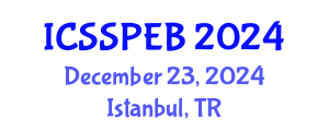 International Conference on Solid-State Physics and Energy Bands (ICSSPEB) December 23, 2024 - Istanbul, Turkey