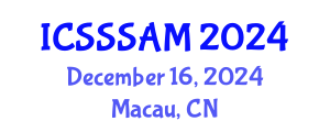 International Conference on Solid-State Sensors, Actuators and Microsystems (ICSSSAM) December 16, 2024 - Macau, China