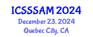 International Conference on Solid-State Sensors, Actuators and Microsystems (ICSSSAM) December 23, 2024 - Quebec City, Canada