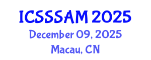 International Conference on Solid-State Sensors, Actuators and Microsystems (ICSSSAM) December 09, 2025 - Macau, China