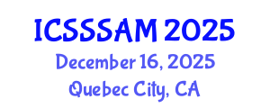 International Conference on Solid-State Sensors, Actuators and Microsystems (ICSSSAM) December 16, 2025 - Quebec City, Canada