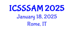 International Conference on Solid-State Sensors, Actuators and Microsystems (ICSSSAM) January 18, 2025 - Rome, Italy