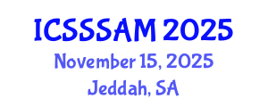 International Conference on Solid-State Sensors, Actuators and Microsystems (ICSSSAM) November 15, 2025 - Jeddah, Saudi Arabia