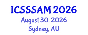 International Conference on Solid-State Sensors, Actuators and Microsystems (ICSSSAM) August 30, 2026 - Sydney, Australia International Conference on Solid-State Sensors, Actuators and Microsystems (ICSSSAM) August 30, 2026 - Sydney, Australia