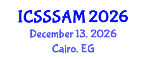 International Conference on Solid-State Sensors, Actuators and Microsystems (ICSSSAM) December 13, 2026 - Cairo, Egypt International Conference on Solid-State Sensors, Actuators and Microsystems (ICSSSAM) December 13, 2026 - Cairo, Egypt