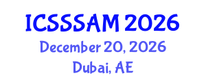International Conference on Solid-State Sensors, Actuators and Microsystems (ICSSSAM) December 20, 2026 - Dubai, United Arab Emirates International Conference on Solid-State Sensors, Actuators and Microsystems (ICSSSAM) December 20, 2026 - Dubai, United Arab Emirates