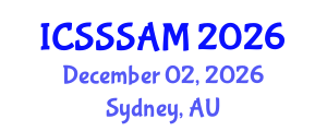 International Conference on Solid-State Sensors, Actuators and Microsystems (ICSSSAM) December 02, 2026 - Sydney, Australia International Conference on Solid-State Sensors, Actuators and Microsystems (ICSSSAM) December 02, 2026 - Sydney, Australia