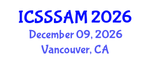 International Conference on Solid-State Sensors, Actuators and Microsystems (ICSSSAM) December 09, 2026 - Vancouver, Canada International Conference on Solid-State Sensors, Actuators and Microsystems (ICSSSAM) December 09, 2026 - Vancouver, Canada