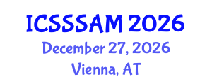 International Conference on Solid-State Sensors, Actuators and Microsystems (ICSSSAM) December 27, 2026 - Vienna, Austria International Conference on Solid-State Sensors, Actuators and Microsystems (ICSSSAM) December 27, 2026 - Vienna, Austria