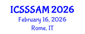 International Conference on Solid-State Sensors, Actuators and Microsystems (ICSSSAM) February 16, 2026 - Rome, Italy International Conference on Solid-State Sensors, Actuators and Microsystems (ICSSSAM) February 16, 2026 - Rome, Italy