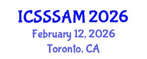 International Conference on Solid-State Sensors, Actuators and Microsystems (ICSSSAM) February 12, 2026 - Toronto, Canada International Conference on Solid-State Sensors, Actuators and Microsystems (ICSSSAM) February 12, 2026 - Toronto, Canada