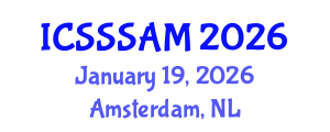 International Conference on Solid-State Sensors, Actuators and Microsystems (ICSSSAM) January 19, 2026 - Amsterdam, Netherlands International Conference on Solid-State Sensors, Actuators and Microsystems (ICSSSAM) January 19, 2026 - Amsterdam, Netherlands