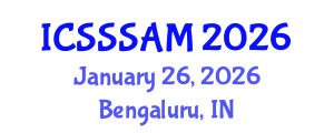 International Conference on Solid-State Sensors, Actuators and Microsystems (ICSSSAM) January 26, 2026 - Bengaluru, India International Conference on Solid-State Sensors, Actuators and Microsystems (ICSSSAM) January 26, 2026 - Bengaluru, India