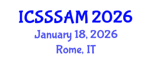 International Conference on Solid-State Sensors, Actuators and Microsystems (ICSSSAM) January 18, 2026 - Rome, Italy