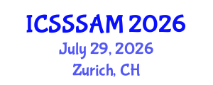 International Conference on Solid-State Sensors, Actuators and Microsystems (ICSSSAM) July 29, 2026 - Zurich, Switzerland International Conference on Solid-State Sensors, Actuators and Microsystems (ICSSSAM) July 29, 2026 - Zurich, Switzerland