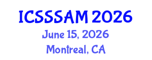 International Conference on Solid-State Sensors, Actuators and Microsystems (ICSSSAM) June 15, 2026 - Montreal, Canada International Conference on Solid-State Sensors, Actuators and Microsystems (ICSSSAM) June 15, 2026 - Montreal, Canada