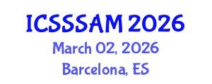 International Conference on Solid-State Sensors, Actuators and Microsystems (ICSSSAM) March 02, 2026 - Barcelona, Spain International Conference on Solid-State Sensors, Actuators and Microsystems (ICSSSAM) March 02, 2026 - Barcelona, Spain