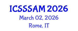 International Conference on Solid-State Sensors, Actuators and Microsystems (ICSSSAM) March 02, 2026 - Rome, Italy International Conference on Solid-State Sensors, Actuators and Microsystems (ICSSSAM) March 02, 2026 - Rome, Italy
