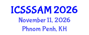 International Conference on Solid-State Sensors, Actuators and Microsystems (ICSSSAM) November 11, 2026 - Phnom Penh, Cambodia International Conference on Solid-State Sensors, Actuators and Microsystems (ICSSSAM) November 11, 2026 - Phnom Penh, Cambodia