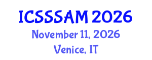 International Conference on Solid-State Sensors, Actuators and Microsystems (ICSSSAM) November 11, 2026 - Venice, Italy International Conference on Solid-State Sensors, Actuators and Microsystems (ICSSSAM) November 11, 2026 - Venice, Italy