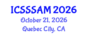 International Conference on Solid-State Sensors, Actuators and Microsystems (ICSSSAM) October 21, 2026 - Quebec City, Canada International Conference on Solid-State Sensors, Actuators and Microsystems (ICSSSAM) October 21, 2026 - Quebec City, Canada