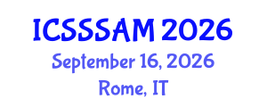 International Conference on Solid-State Sensors, Actuators and Microsystems (ICSSSAM) September 16, 2026 - Rome, Italy International Conference on Solid-State Sensors, Actuators and Microsystems (ICSSSAM) September 16, 2026 - Rome, Italy