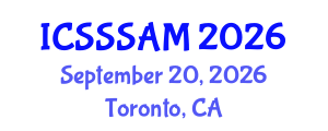 International Conference on Solid-State Sensors, Actuators and Microsystems (ICSSSAM) September 20, 2026 - Toronto, Canada International Conference on Solid-State Sensors, Actuators and Microsystems (ICSSSAM) September 20, 2026 - Toronto, Canada