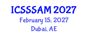 International Conference on Solid-State Sensors, Actuators and Microsystems (ICSSSAM) February 15, 2027 - Dubai, United Arab Emirates International Conference on Solid-State Sensors, Actuators and Microsystems (ICSSSAM) February 15, 2027 - Dubai, United Arab Emirates